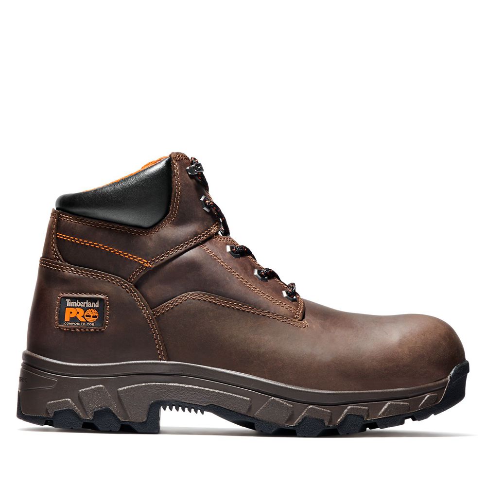 Bocanci De Muncă Timberland Barbati Maro - Pro® Workstead 6\" Comp Toe - Romania - XSZTMP029